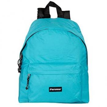 Mochila Perona Vulcano Caribbean 57070, 42.5 cm, diseño moderno, material resistente al agua, compartimento principal espacioso, bolsillo frontal con cremallera, correas ajustables y acolchadas