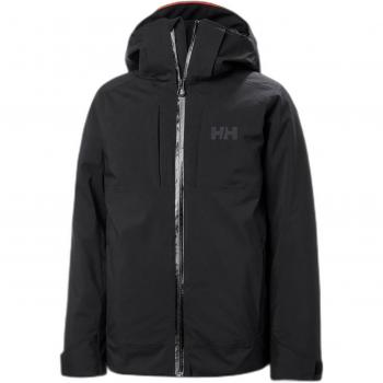 Helly Hansen Alpha Kids Jacket with Hood RECCO Black 12 Years Unisex