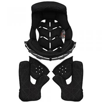 Forro interior y almohadillas para mejillas LS2 MX436 Pioneer - Negro