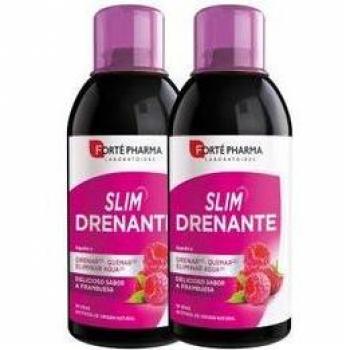 Forté Pharma Turboslim Drenante Sabor Frambuesa 500 ml + 2ª Unidad GRATIS