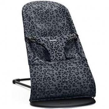 BABYBJÖRN Hamaca Bliss, Mesh, Antracita/Leopardo