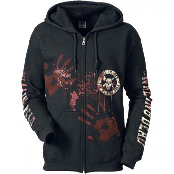 The Walking Dead Kill Or Die Sudadera capucha con cremallera Negro S