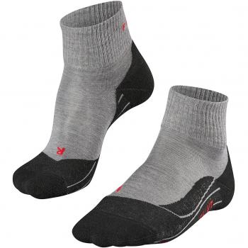 Falke TK5 Women's Light Grey Short Trekking Socks 37-38