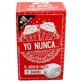 Juego de mesa Yo nunca Revolution PEGI 16