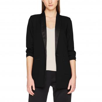 SELECTED FEMME Sfjane Ls Blazer, Chaqueta de Traje para Mujer, Negro