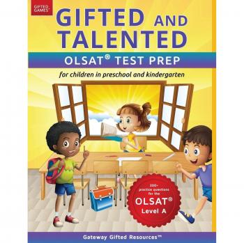 Preparación para el Examen OLSAT: Libro de Preparación para Niños Talentosos y Dotados en Preescolar y Jardín de Infantes