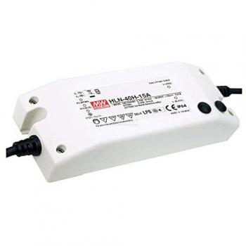 Transformador LED MeanWell HLN-40H-24A, 40 W, 24 V CC, 1670 mA, IP64