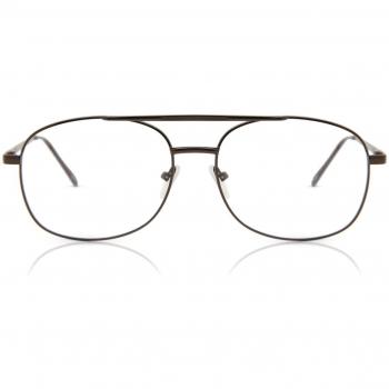 Pilot Montuta completa Metálico Marrones Armazones para Hombre - Gafas Recetadas Anti-Azules - SmartBuy Collection