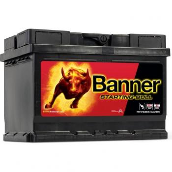 Batería Banner Starting Bull 54579, 12V, 45Ah, Tecnología Ca/Ca, 300A (EN)