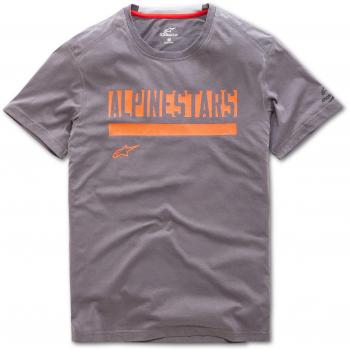 Alpinestar Stated Ride Dry tee Camiseta técnica de Alta transpirabilidad, Hombre, Charcoal, L