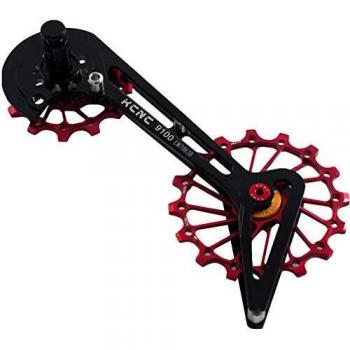 KCNC Pata de Cambio roldanas 12+16D Shimano 8000/9100 Dorado