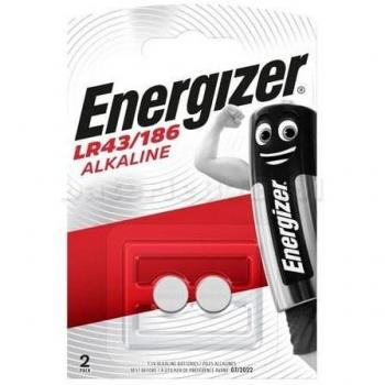 Pilas Alcalinas LR43 1,5V Energizer - Paquete de 2 Piezas