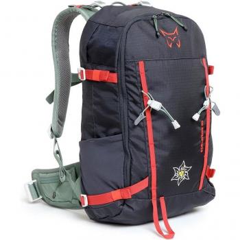 Mochila Altus Edelweiss H30 30L montaña gris negro rojo