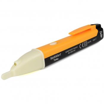 Detector de Voltaje sin contacto Pen Detector de Voltaje Eléctrico 90-1000V Salida de Energía AC Sensor de Detector de Alarma de Voltaje con Luz LED y Sonido de Pitido