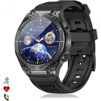 Smartwatch DAM JA01 con monitor de ácido úrico y lípidos, control de glucosa en sangre, electrocardiograma ECG y composición corporal