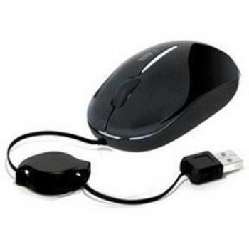Phoenix PH1010 - Mini ratón óptico, USB, 1000 DPI