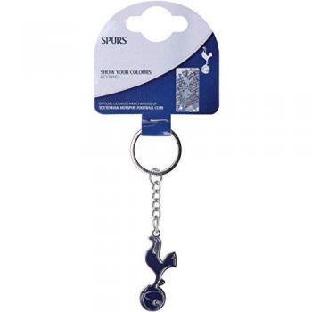Tottenham Hotspur Multi-Colour Crest Keyring - 35mm x 35mm