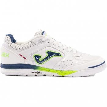 Zapatillas de fútbol sala Joma Top Flex Rebound 2402 Blanco Azul