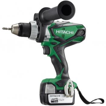 Hitachi DS14DSDLLW - Taladro Atornillador 14v bateria Li ION 4.0 Ah deslizante