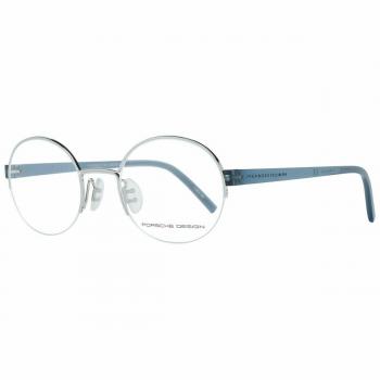 Porsche Design P8350 B Men's Eyeglasses Silver Size 50 - Blue Light Block Available