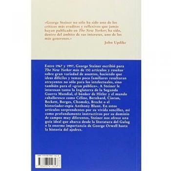 George Steiner en The New Yorker: 39 - George Steiner