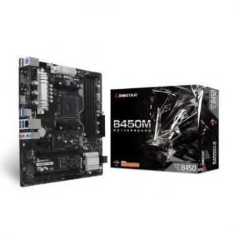 Placa base Biostar B450MX-S - Placa base AMD B450 Zócalo AM4 micro ATX de alta calidad