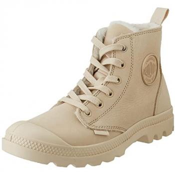 Botas Palladium Pampa Hi Zip Wl Beige para mujer