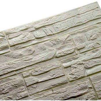 Ray-Velocity 3D Ladrillo Pegatina Pared Autoadhesivo Panel Pared Impermeable 3D DIY Wall Stickers Moderno Blanco Decorativo pare Cocina, baño, dormitorio, oficina, fondo TV 60 * 60CM