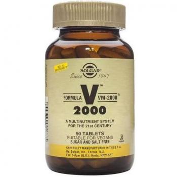 Solgar VM-2000 Multi-Nutrient Tablets - 90 Tablets