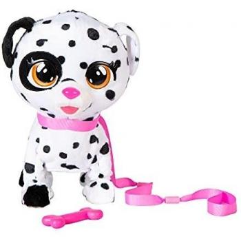 BEBÉS LLORONES Spot el dálmata de Dotty | Peluche Perro Interactivo Que Camina y Llora de Verdad - Juguete y Regalo Ideal para niñas y niños +3 Años
