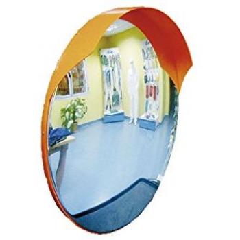 Espejo Convexo Exterior de Policarbonato 80cm - Alta Durabilidad para Cruces y Esquinas