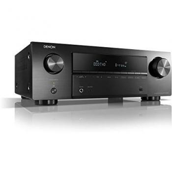 Denon AVR-X550BT Receptor AV 5.2, 4K Ultra HD, Bluetooth, Negro