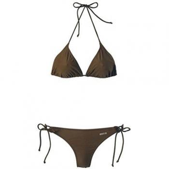 Beco Mujer Triángulo Bikini de Basics Marrón marrón Talla:40 [DE 38]