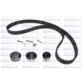 Kit de poleas DOLZ con correa de distribución SKD108