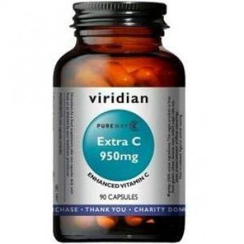 Viridian Extra C 950mg 90 cápsulas vegetales