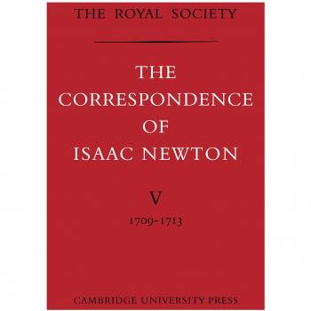 Conjunto de 7 Volúmenes en Tapa Blanda de la Correspondencia de Isaac Newton