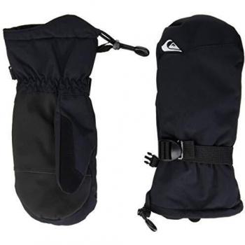 Quiksilver Mission - Manoplas para Snowboard/Esquí para Chicos 8-16 Manoplas para Snowboard/Esquí, Niños, Black, L