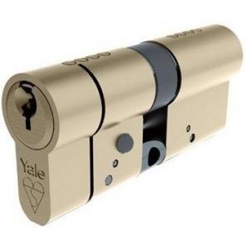 Yale Anti-Snap Cilindro Euro 45S/35 PB