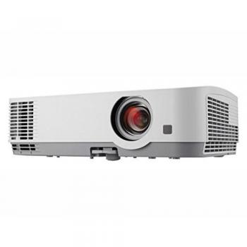 Proyector Profesional NEC ME401W, 4000 lúmenes ANSI, 3LCD, Resolución WXGA (1280x800), Contraste 6000:1, Aspecto 16:10, Rango de Proyección 762 - 7620 mm (30 - 300), HDMI/VGA/USB/LAN
