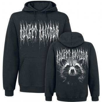 Guardianes De La Galaxia 2 - Black Metal Rocket Sudadera con Capucha Negro XXL