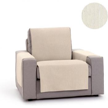 Protector Cubre Sofá Funda de Sofa Adaptable modelo Chenilla Vipalia, Cubresofá 1 Plaza o Relax EIFFEL TEXTILE, Protector Funda Sillon 1 Plaza o Relax Chenilla Lisa Diseño Elite Color Mar