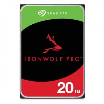 Seagate IronWolf Pro 20TB 3.5 Internal NAS Hard Drive, SATA III, 7200RPM, Unlimited Bays