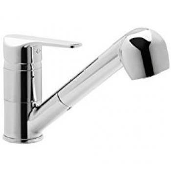 Grifo Monomando Fregadero Ducha Extraíble GENEBRE K8 Cromo 61205 28 45 66