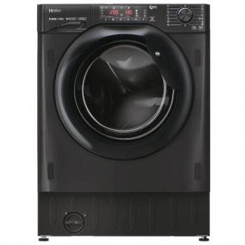 Lavadora de Ropa Haier HWQ90B416FWBB-S, Carga Frontal, 9 kg, Eficiencia Energética A+++