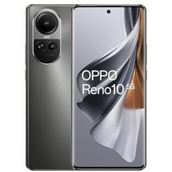 Smartphone OPPO Reno 10 5G Dual SIM 6.7 AMOLED Octa Core 8GB RAM 256GB Gris Plata 5000 mAh