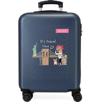 Maleta de cabina Enso Travel Time rígida 55cm