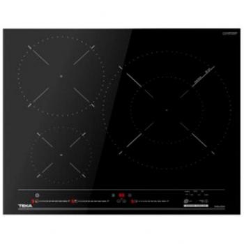 Teka ITC 63320 MSS BK Placa de Inducción 60cm 3 Zonas Cocción Zona Paellera XL Multislider Cristal Negro