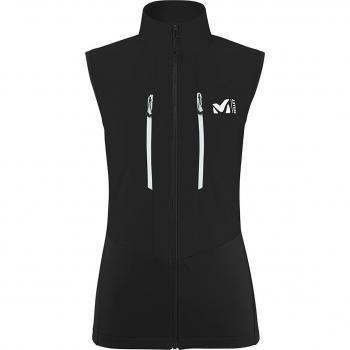 Chaleco de mujer Millet Pierra Ment - Negro, ligero y transpirable