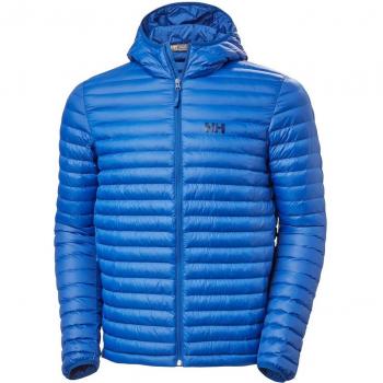 Helly Hansen - Chaqueta de hombre Sirdal Hooded Insulator Jacket, chaqueta outdoor, color azul, talla XXL