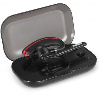 Auriculares Bluetooth, Manos Libres Oreja Auricular inalámbrico Bluetooth V4.1 Auriculares con Reducción de Ruido, Manos libres Auriculares con Micrófono para Oficina